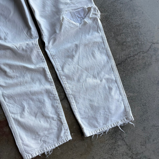 Vintage White Dickies Pants - 36