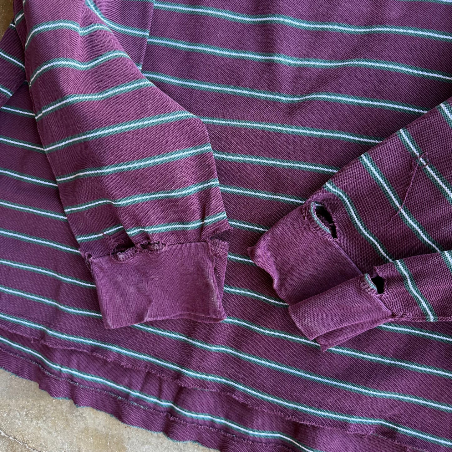 Vintage Polo Ralph Lauren Striped Polo - XXL