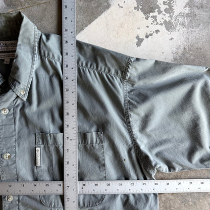 Fall Cropped Button up - L
