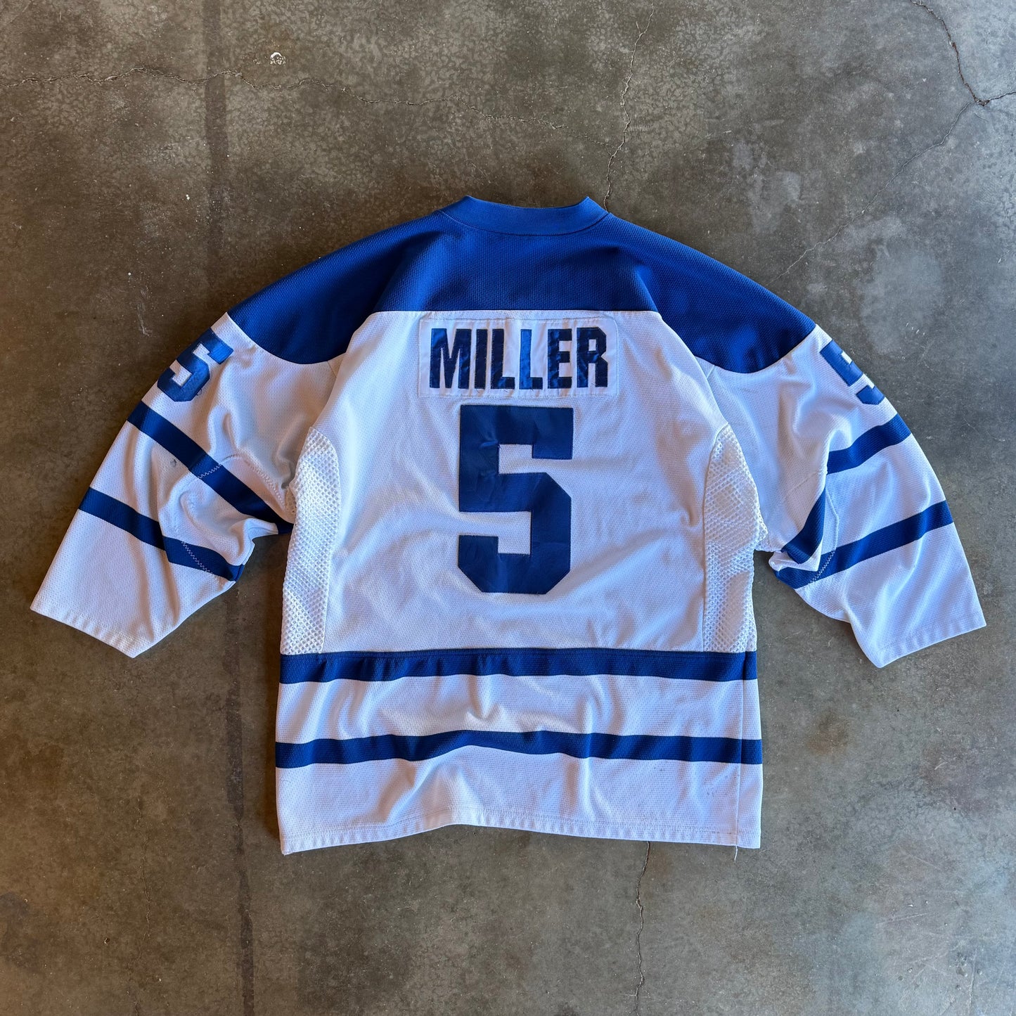 Vintage 90s Bullseye Hockey Jersey - L