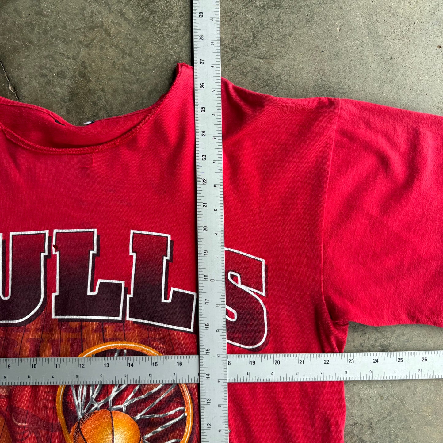 Vintage Bulls Boxy Tshirt - XL