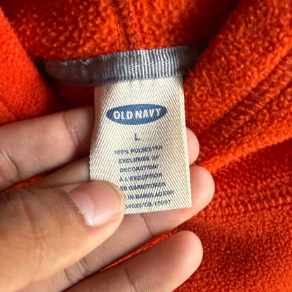Vintage 00s Fall Old Navy Fleece Hoodie - L
