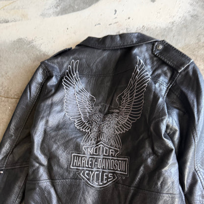 Vintage Kids 00s Harley Davidson Jacket - S
