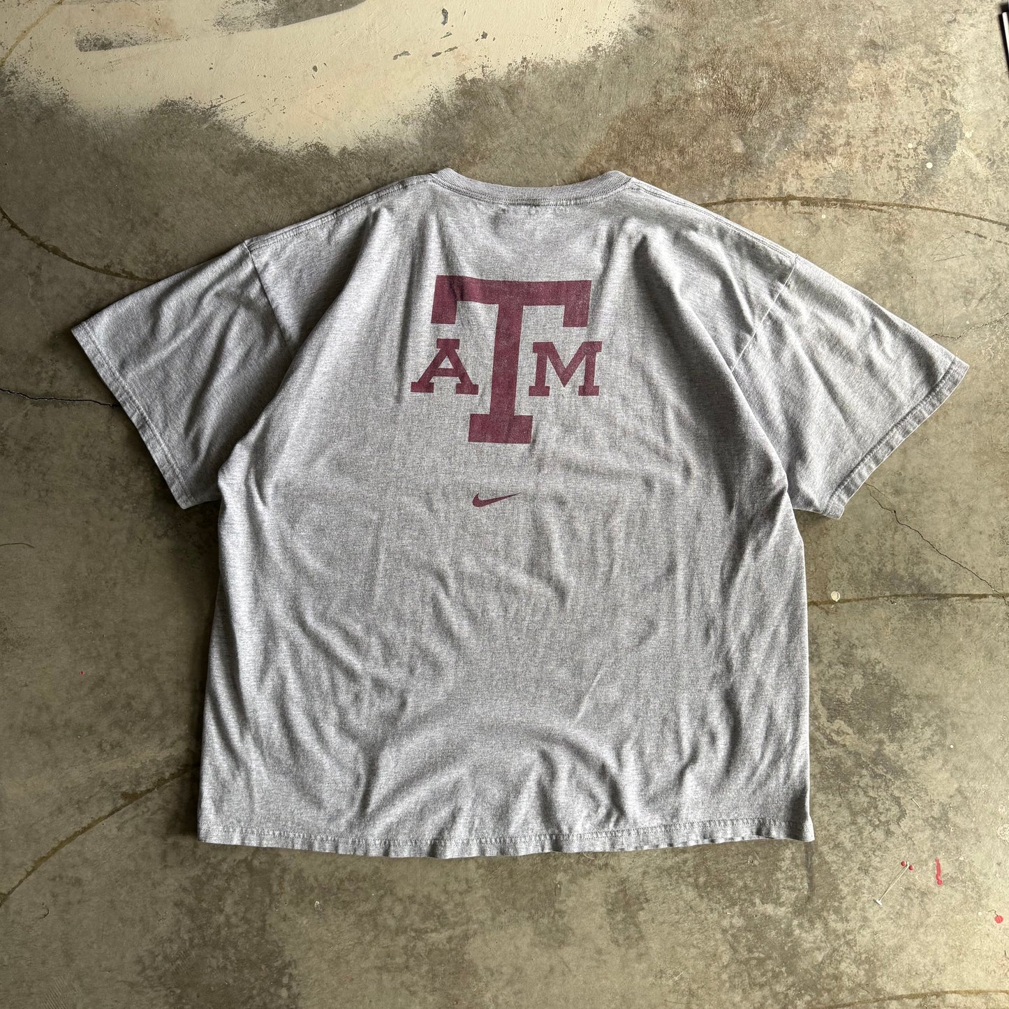 Vintage 90s A&M Football Tshirt - XL