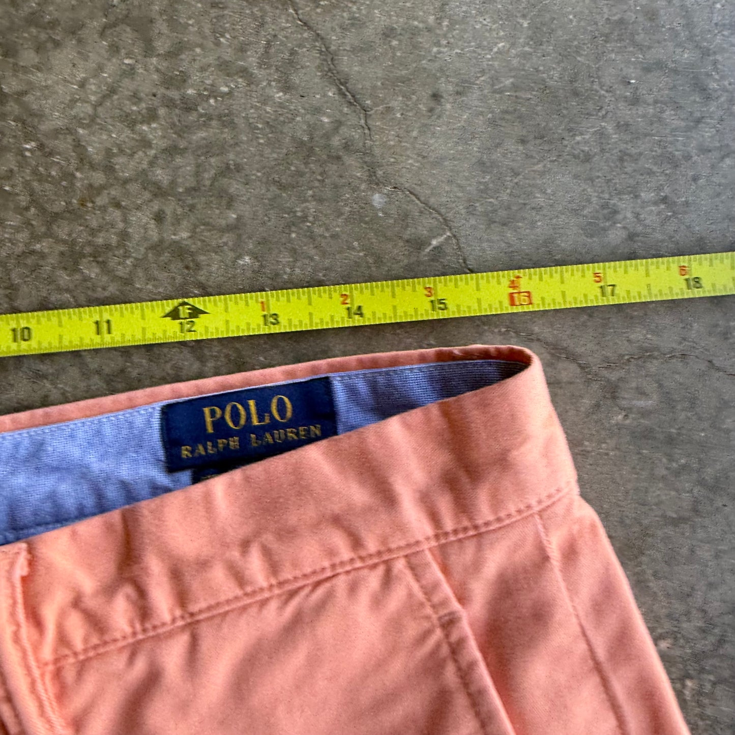 Vintage Orange Polo Ralph Lauren Shorts - 33