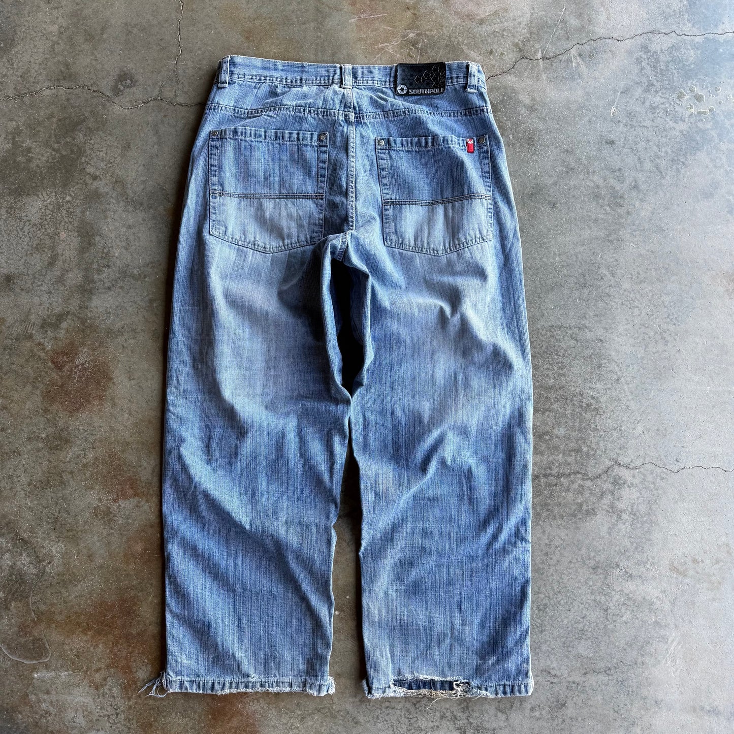 Vintage Baggy Southpole Jeans - 38