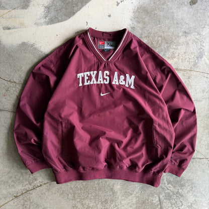 Vintage 00s Texas A&M Nike Windbreaker Jacket - XL