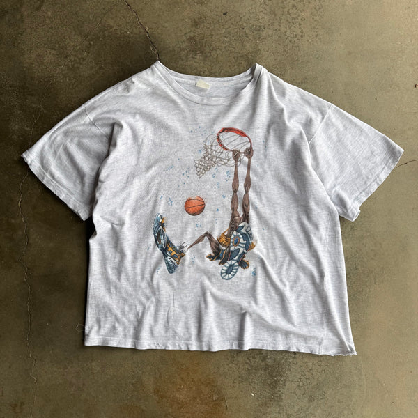 Vintage basketball Boxy Tshirt - XL