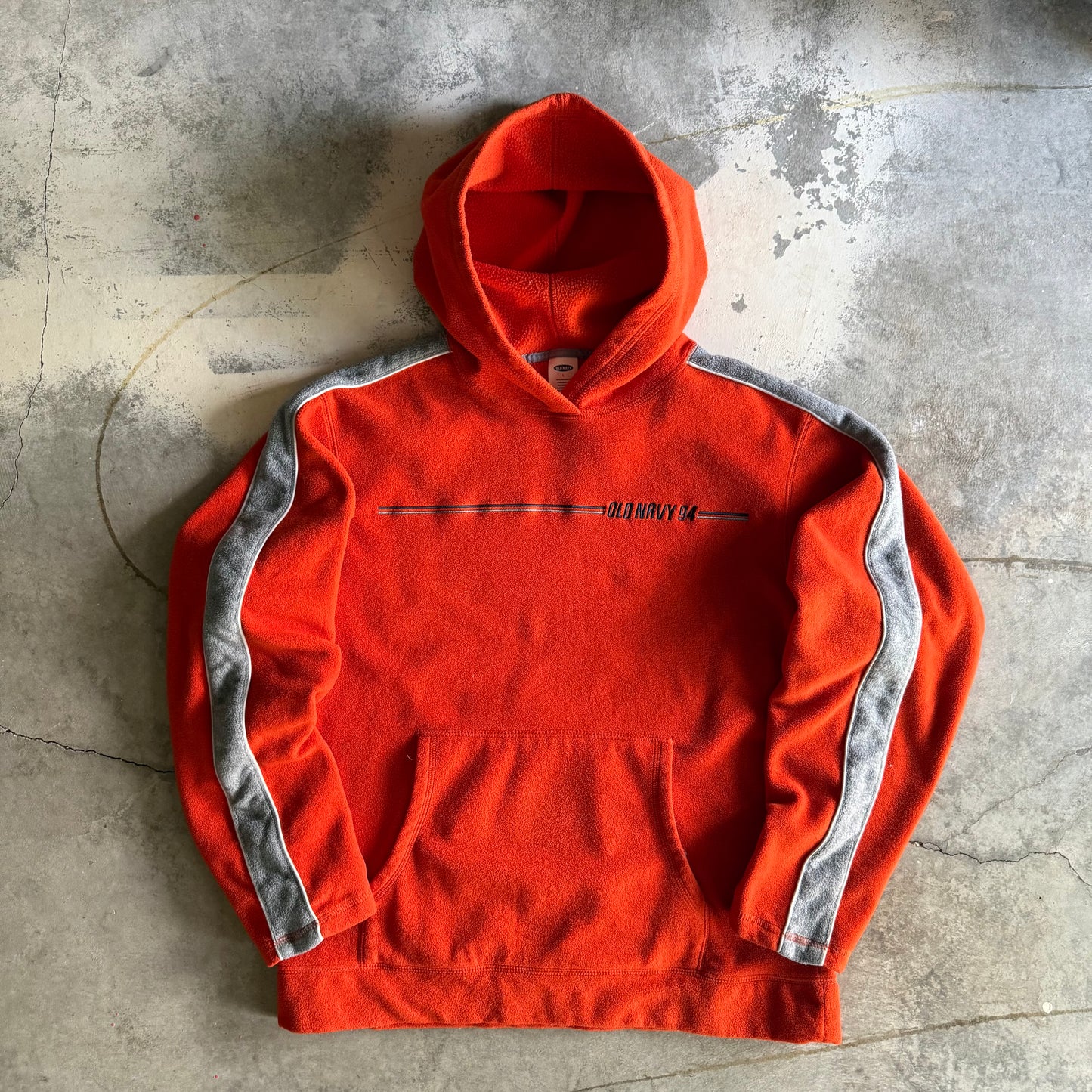 Vintage 00s Fall Old Navy Fleece Hoodie - L