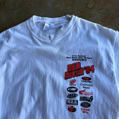 Vintage 00s Dirt Bike Motorcross Tee - M