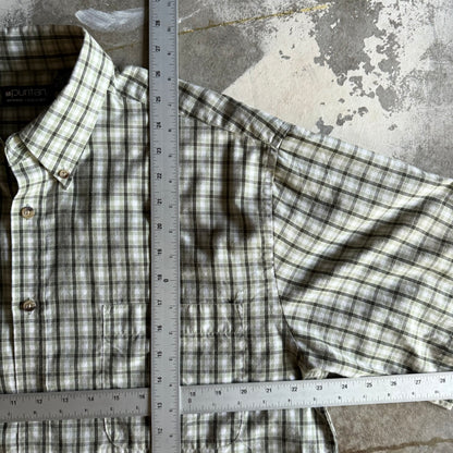 Fall Cropped Button up - L
