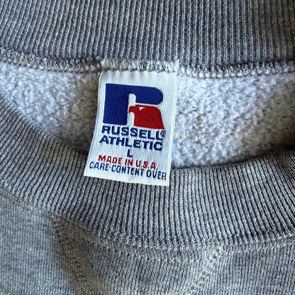 Vintage 90s Russell Athletic Track Crewneck - L