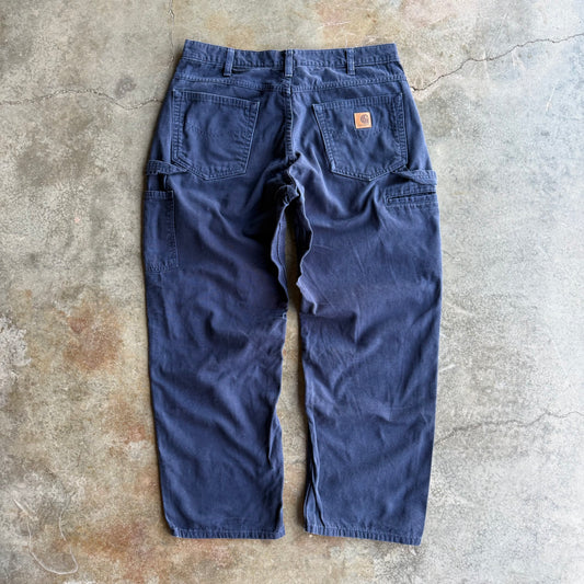 Vintage Navy Carhartt Pants - 36