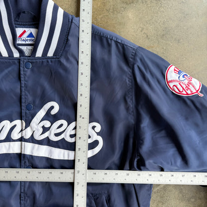 Vintage New York Yankees Satin Jacket - L