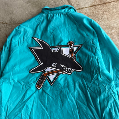 Vintage 90s San Jose Sharks Jacket - M