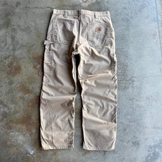 Vintage Tan Baggy Carhartt Pants - 36