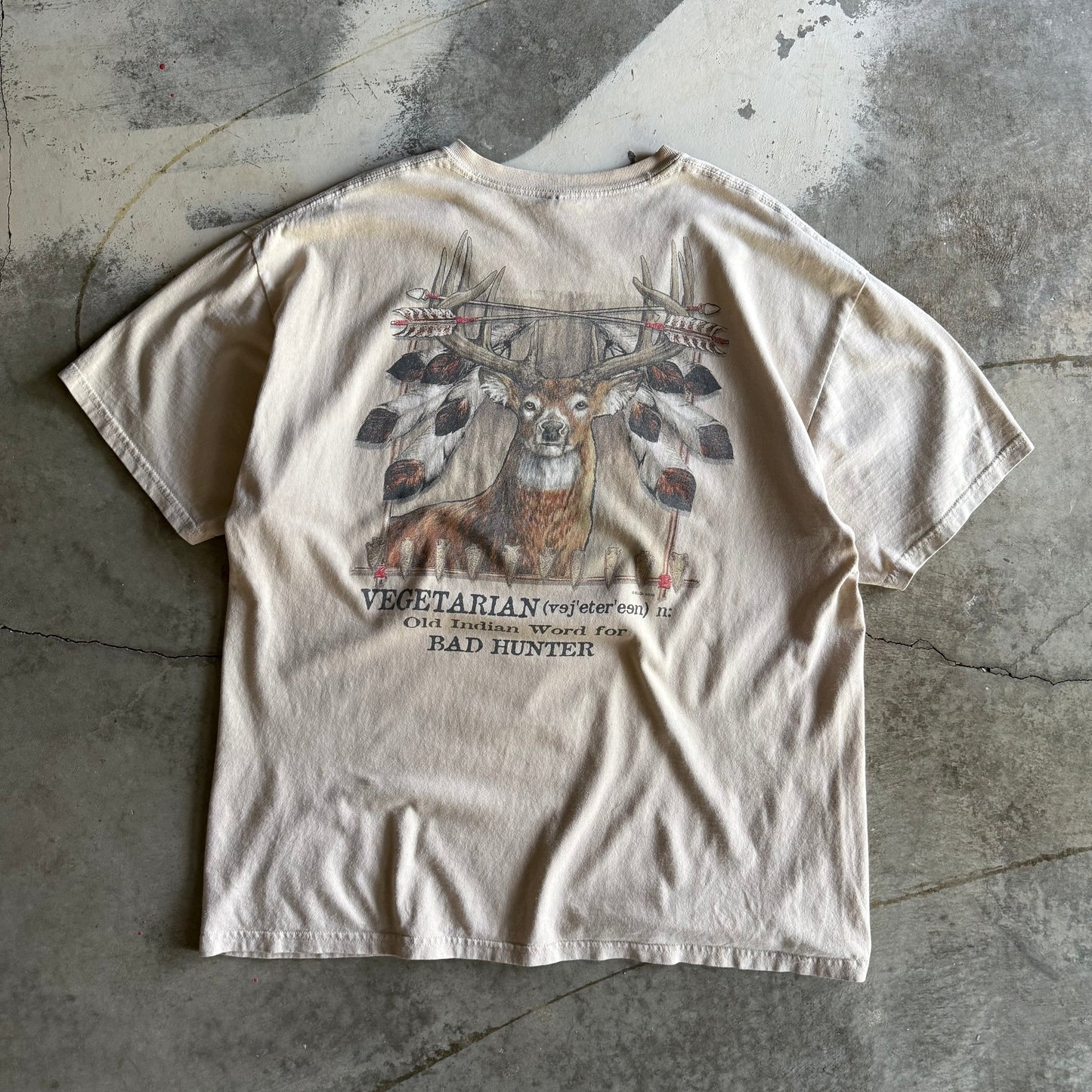 Vintage 00s Hunting Deer Tshirt - XL