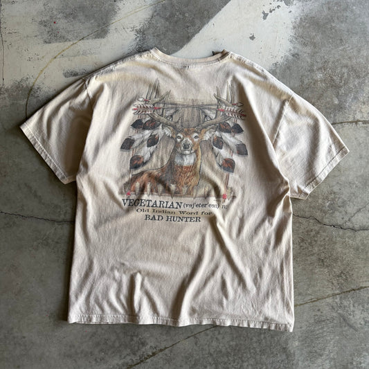 Vintage 00s Hunting Deer Tshirt - XL
