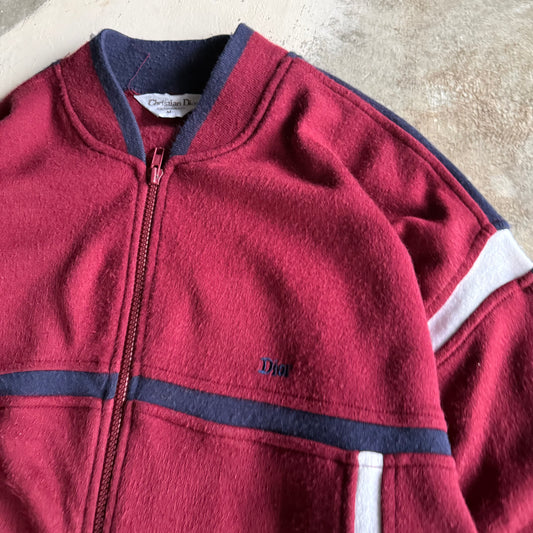 Vintage 80s Christian Dior Zip up - M
