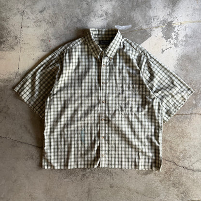 Fall Cropped Button up - L