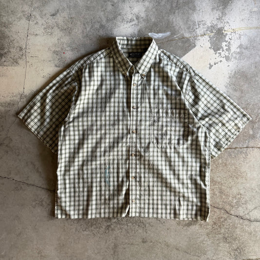 Fall Cropped Button up - L