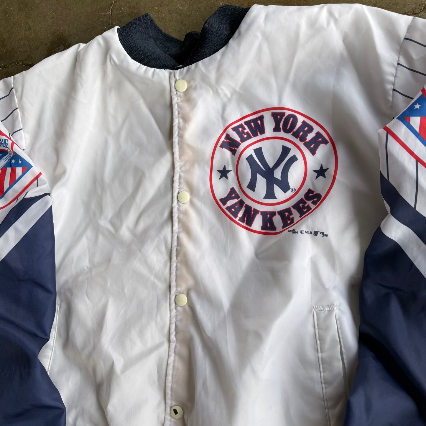 Vintage New York Yankees Bomber Jacket - XL