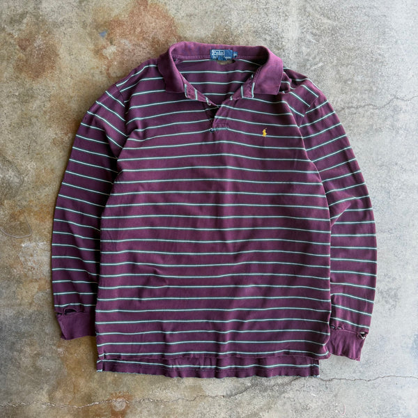 Vintage Polo Ralph Lauren Striped Polo - XXL