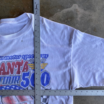 Vintage 00s Faded & Distressed Nascar Tee - XXL