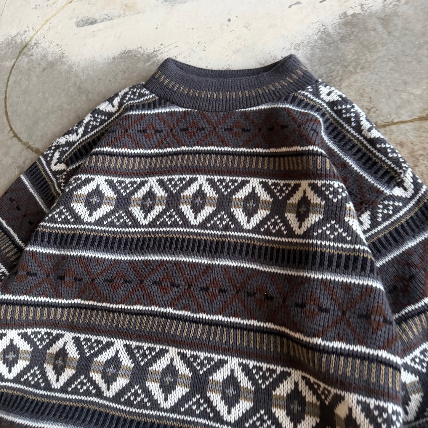Vintage 90s Grandma Sweater - L