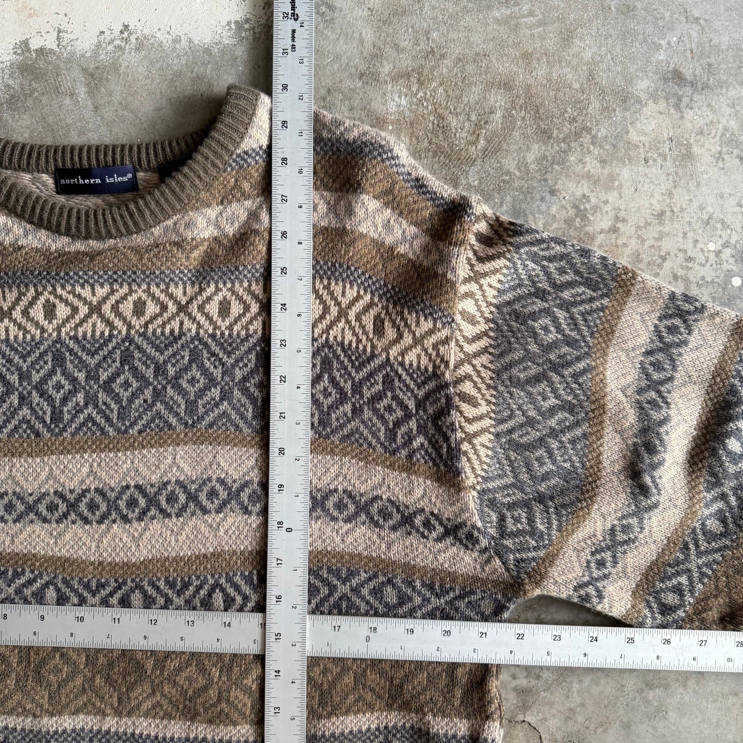 Vintage 90s Grandpa Sweater - XL