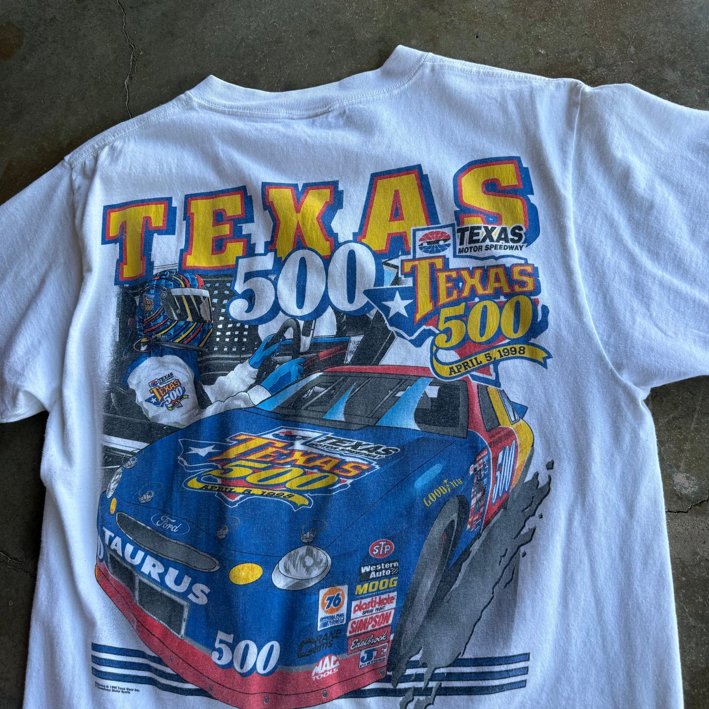 Vintage NASCAR Texas 500 Tshirt - L