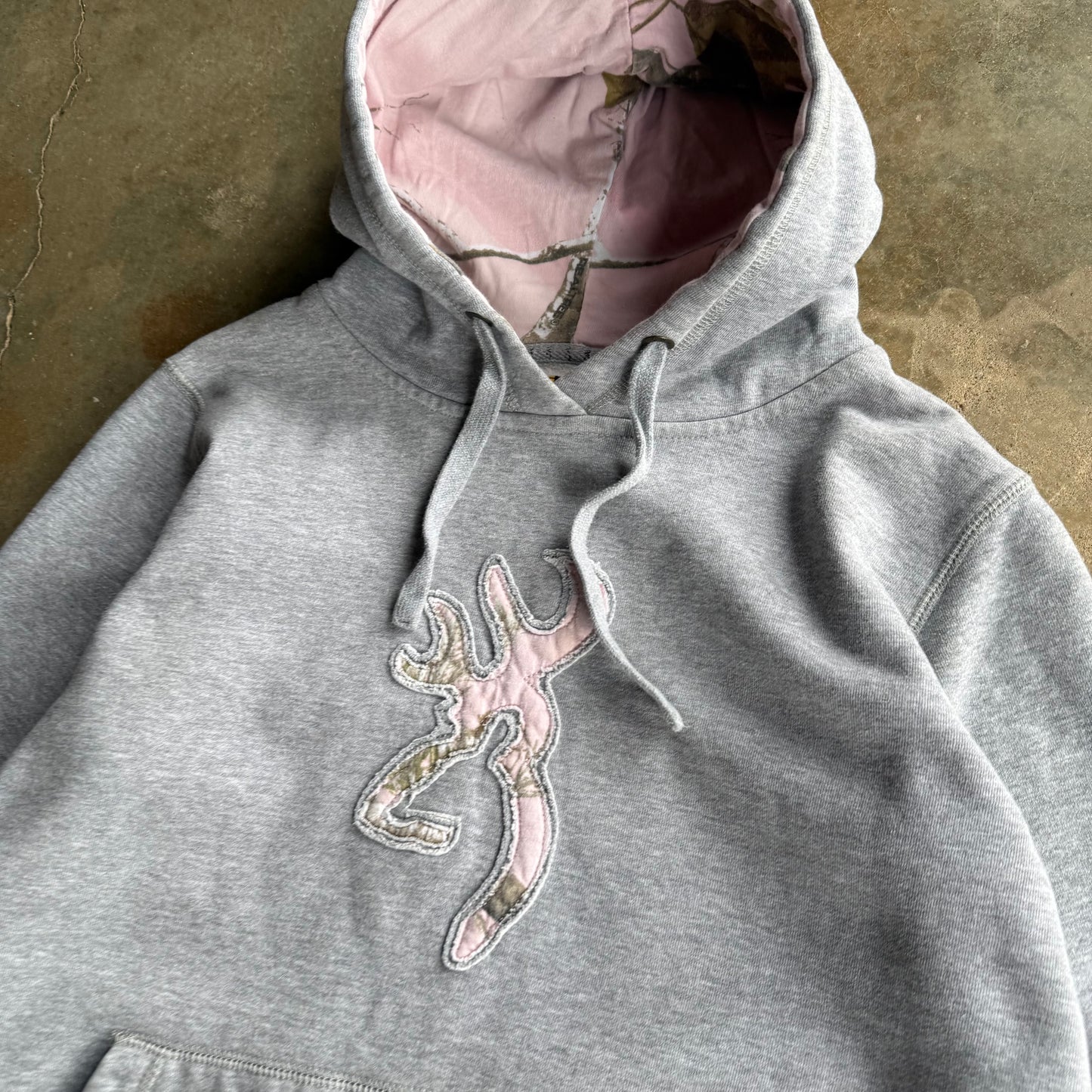 Browning Pink Realtree Hoodie - L