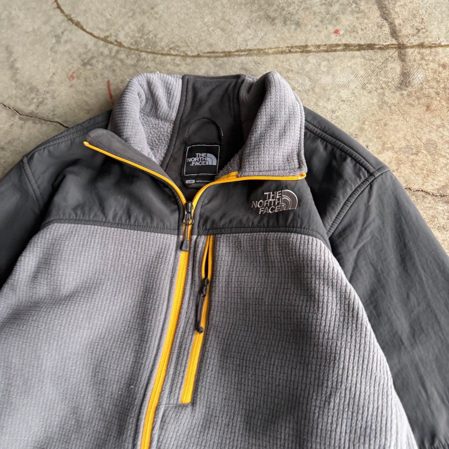 North Face Zip Up - L