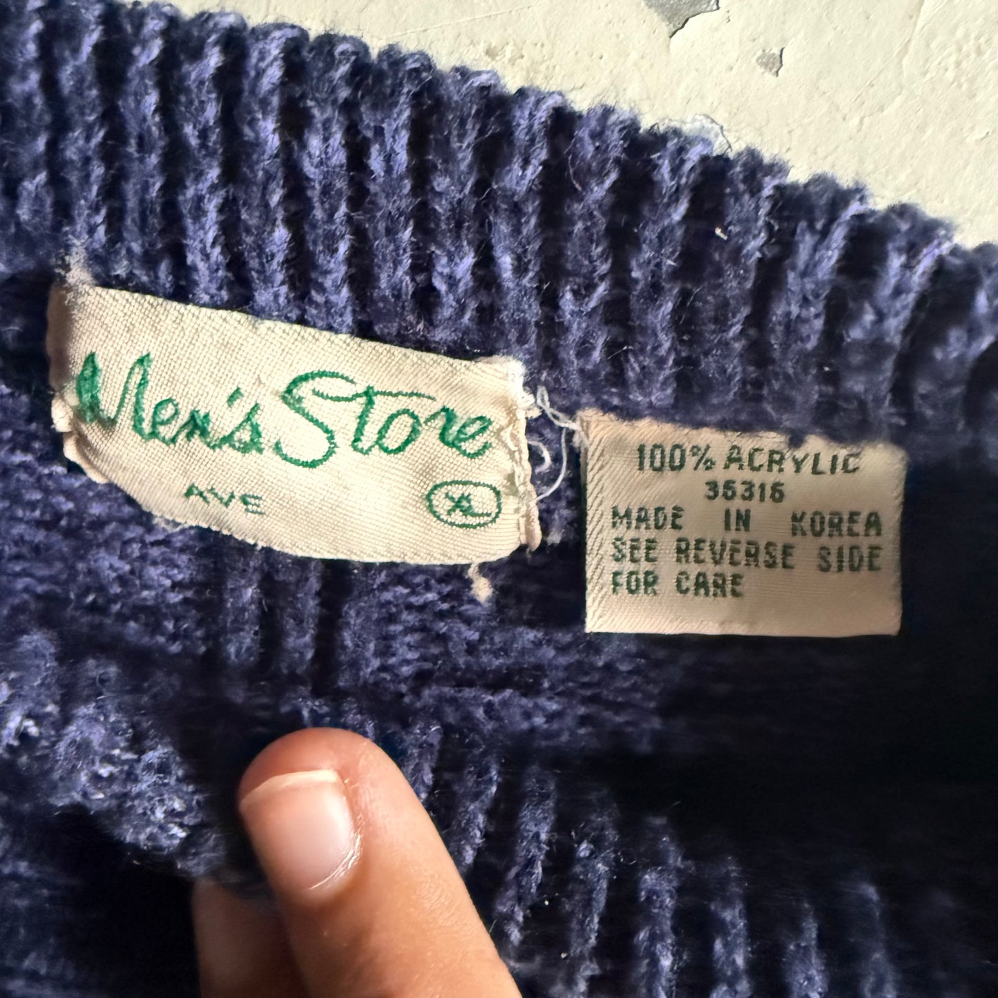 Vintage 90s Fall Grandma Sweater - XL