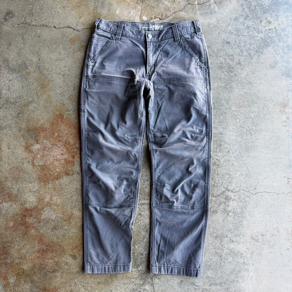 Vintage Grey Carhartt Double Knee Pants - 32