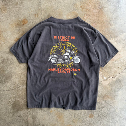 Vintage 90s Harley Davidson Tee - XL