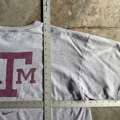 Vintage 90s A&M Football Tshirt - XL