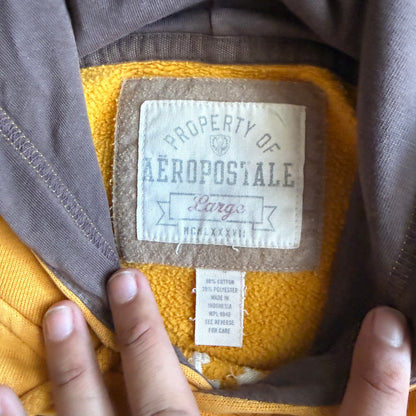 Vintage 00s Aeropostale Hoodie - L