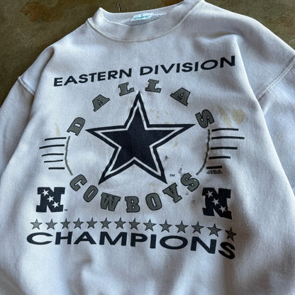 Vintage Dallas Cowboys Distressed Crewneck - L