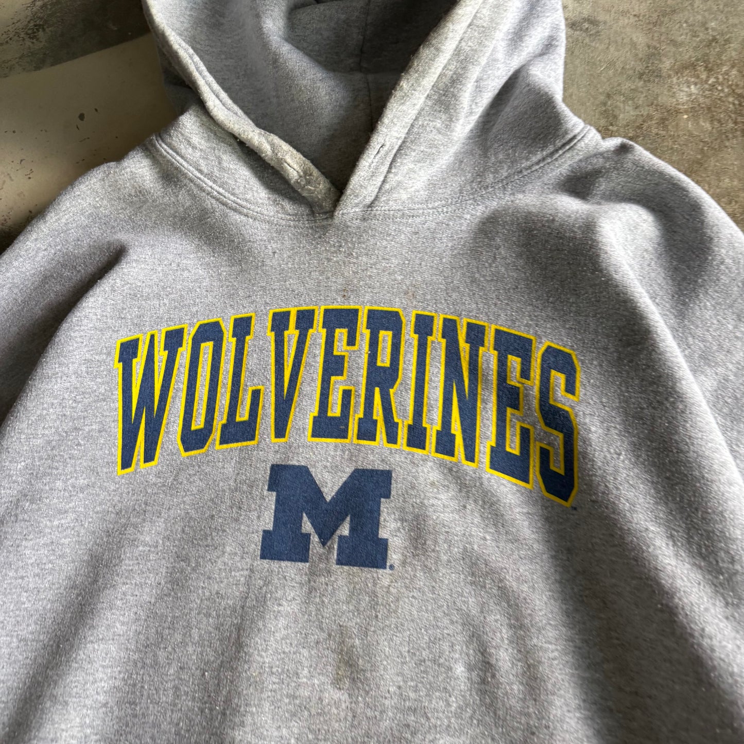 Vintage 00s Michigan Wolverines Hoodie - XXL