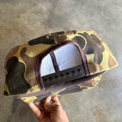 Vintage 90s John Deer Duck Camo SnapBack Hat