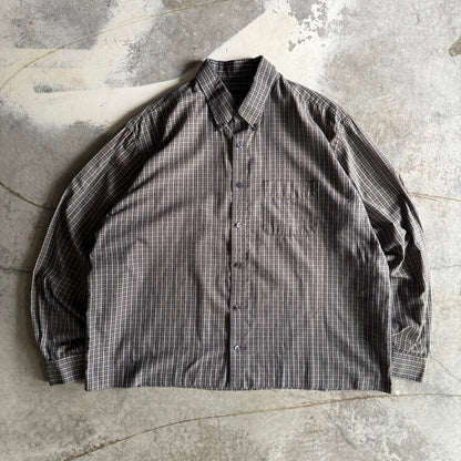 Vintage 00s Fall Cropped Button Up - XL