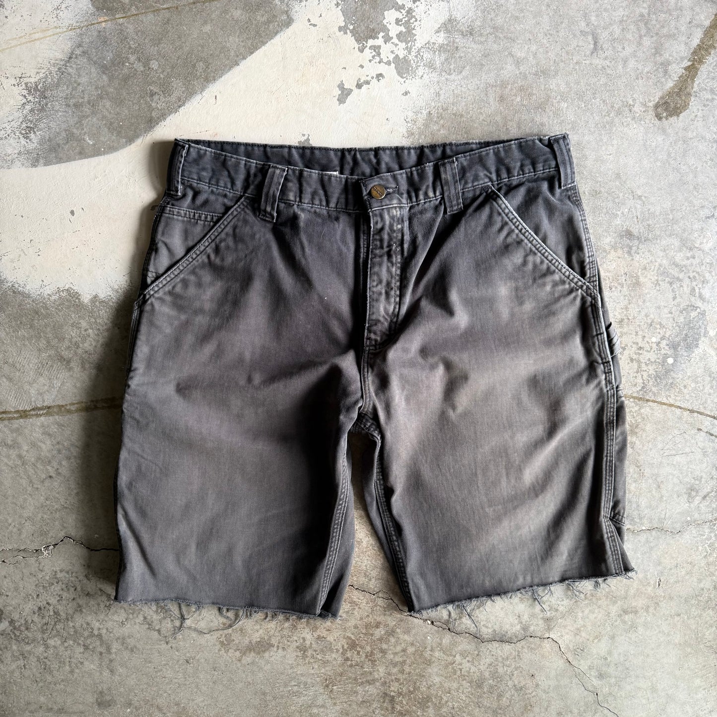 Vintage 00s Fall Carhartt Faded Shorts