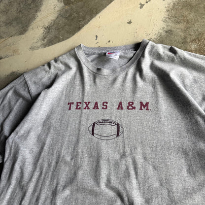Vintage 90s A&M Football Tshirt - XL