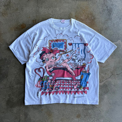 Vintage Bath Tub Betty Boop Tshirt - XL