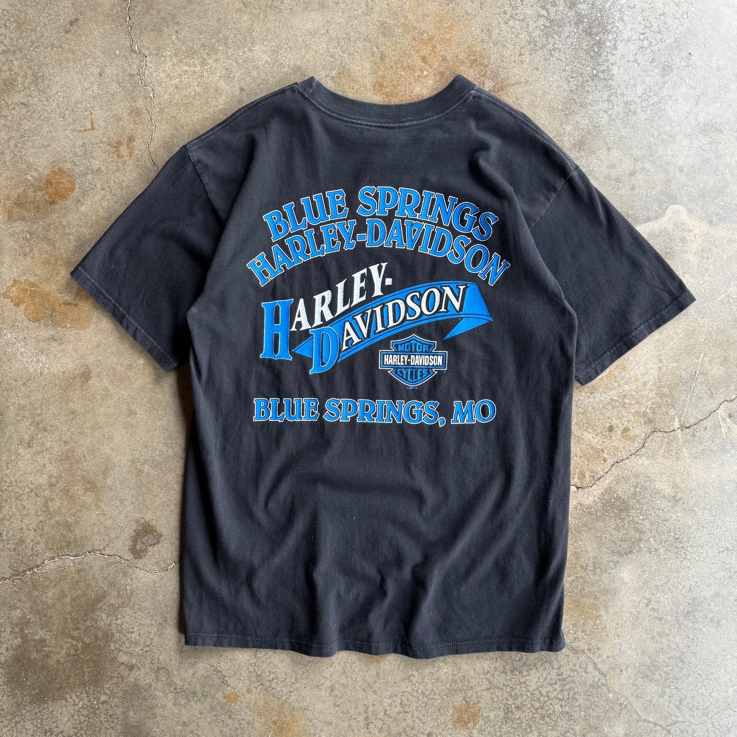 Vintage 90s Harley Davidson Tee - L
