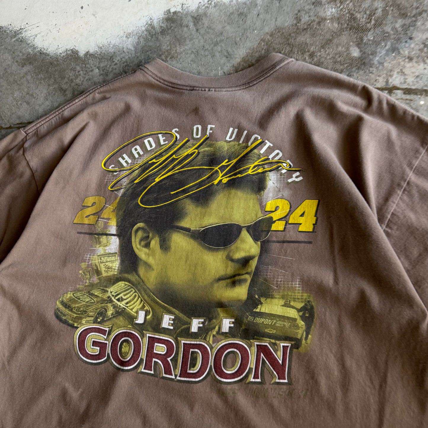 Vintage 90s NASCAR Jeff Gordan Tshirt - XL