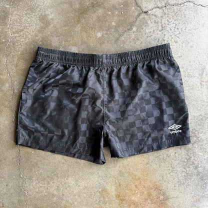 Vintage Black Umbro Shorts - L