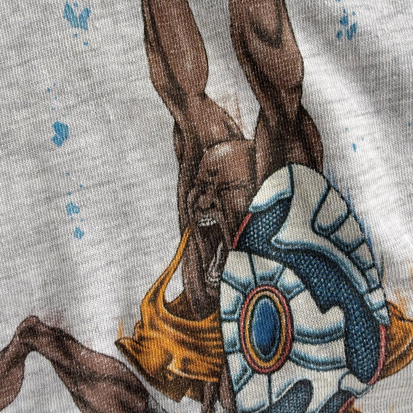Vintage basketball Boxy Tshirt - XL