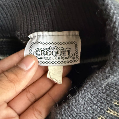 Vintage 90s Grandma Sweater - L